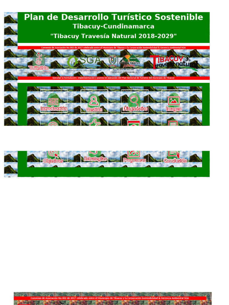 8739 Plan de Desarrollo Turistico Sostenible (1) | PDF | Turismo ...