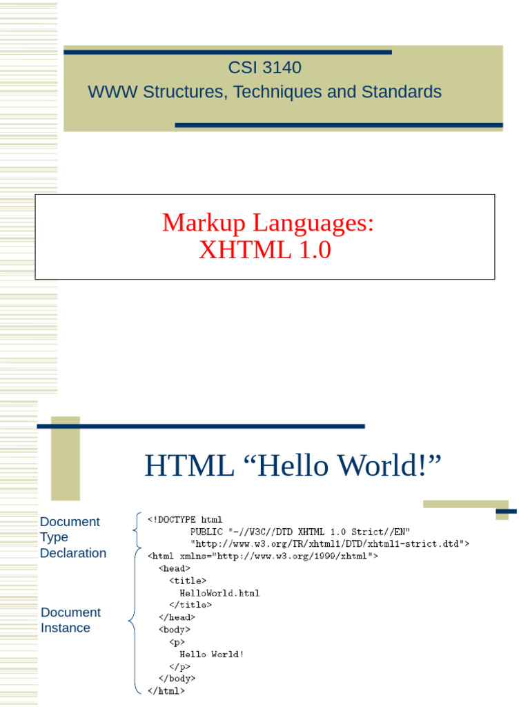 Mark Up Languages 07022024 | PDF | Html Element | Html