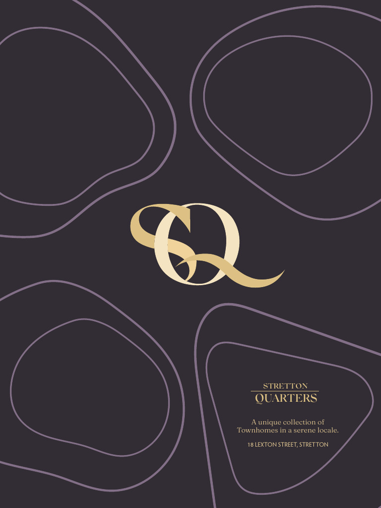 Luxury Townhomes At Stretton Quarters Pdf Architectural Elements Home