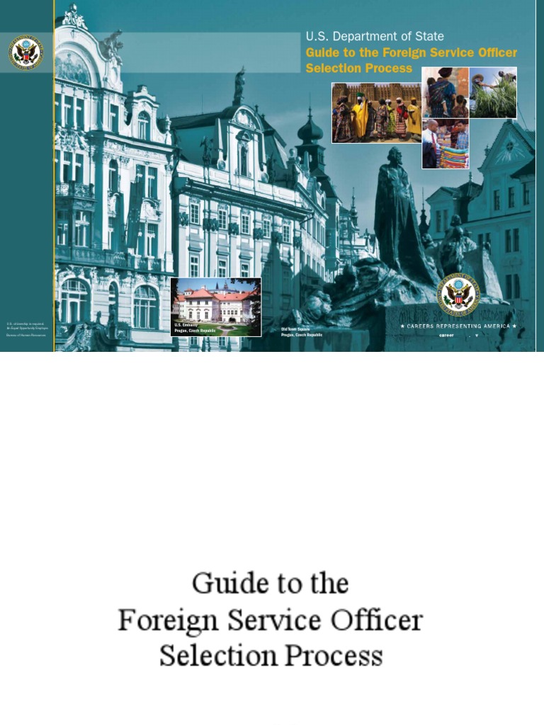 Guide To Foreign Service Officer Selection Process United States