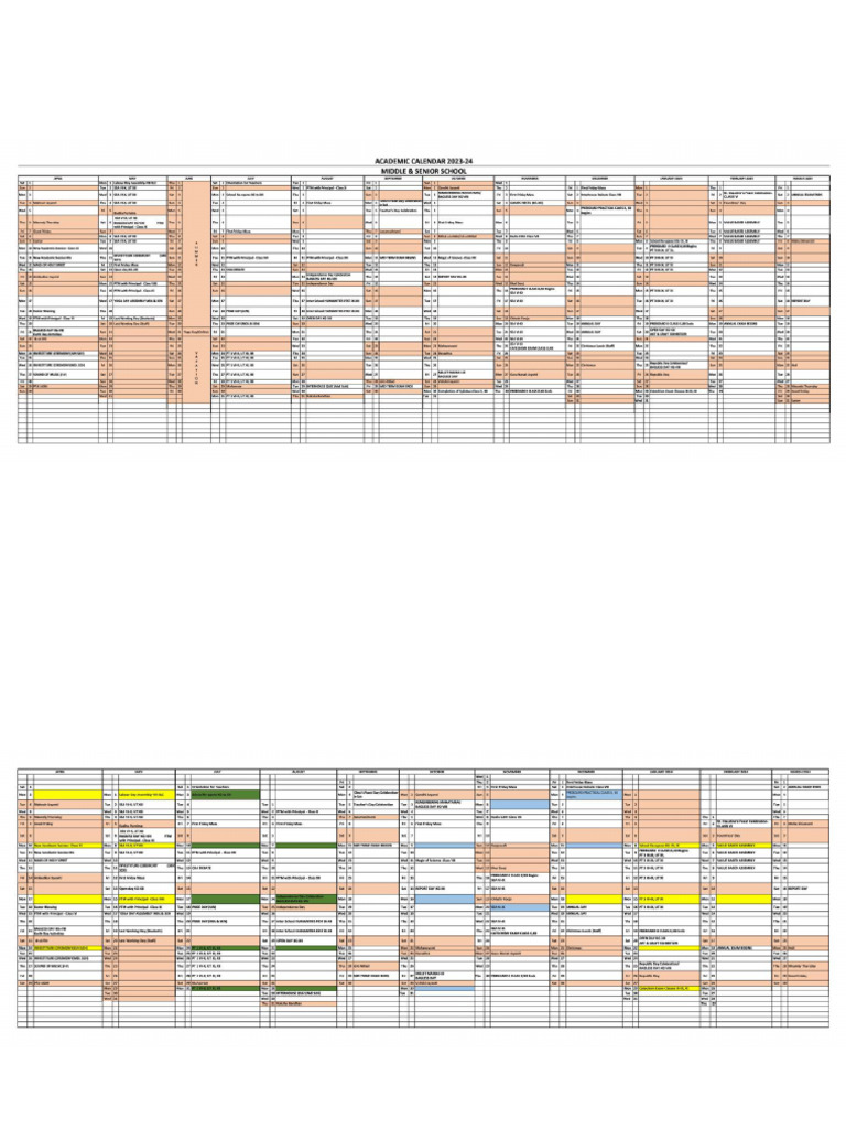 Calendar For Website 001 | PDF