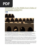 Hassan Fathy is the Middle East