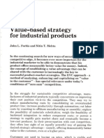 Value-Based Strategy For Industrial Products