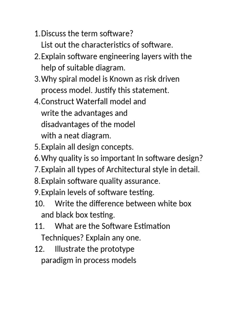 Software Engineering Concepts and Models | PDF