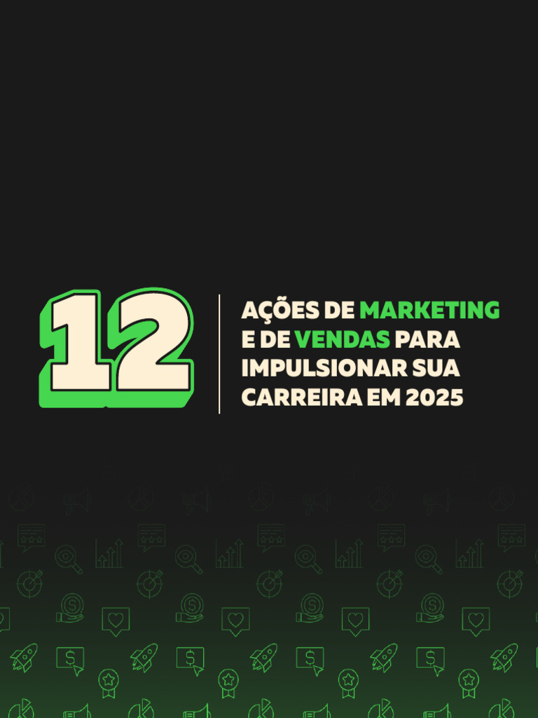 12 Ações de Marketing e 12 Ações de Vendas para Impulsionar Sua ...