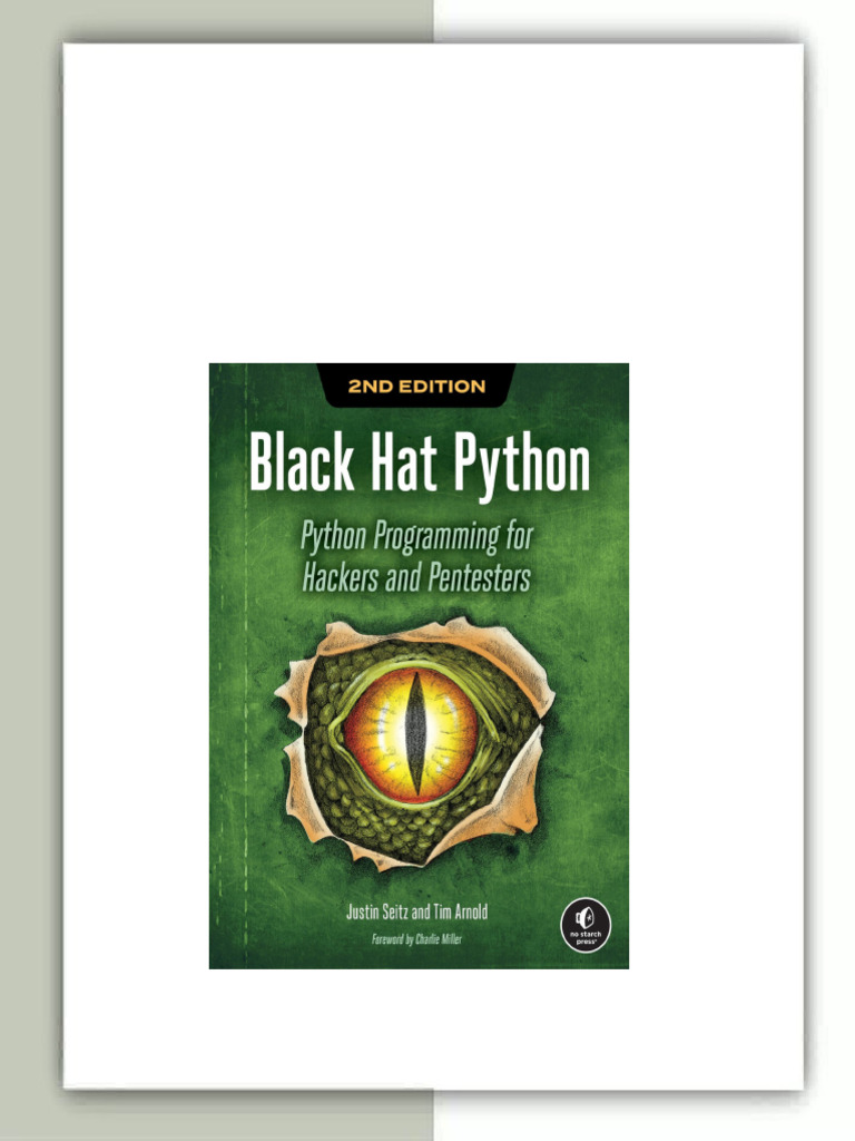 Black Hat Python Python Programming For Hackers And Pentesters 2nd ...