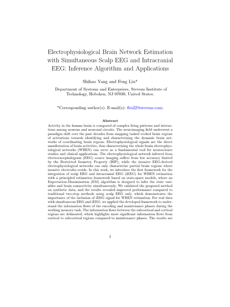 2024 04 16 589846v2 Full | PDF | Electroencephalography | Neuroimaging