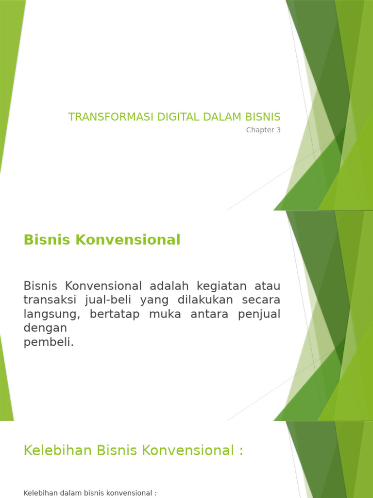 Transformasi Bisnis Digital - ch3 | PDF
