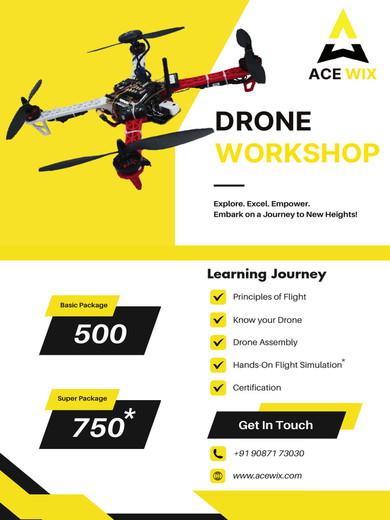 Drone Workshop: Learn & Fly | PDF