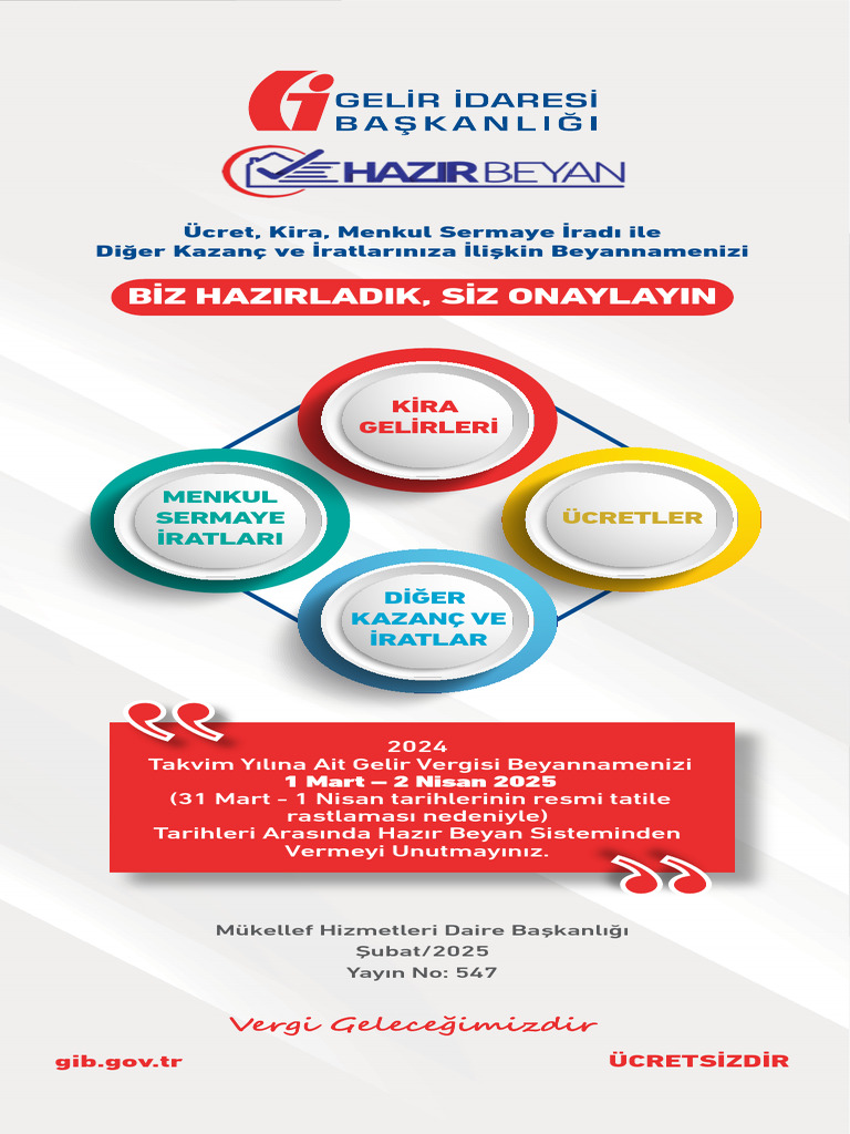 Hazir Beyan Sistemi Brosuru - 2025 | PDF