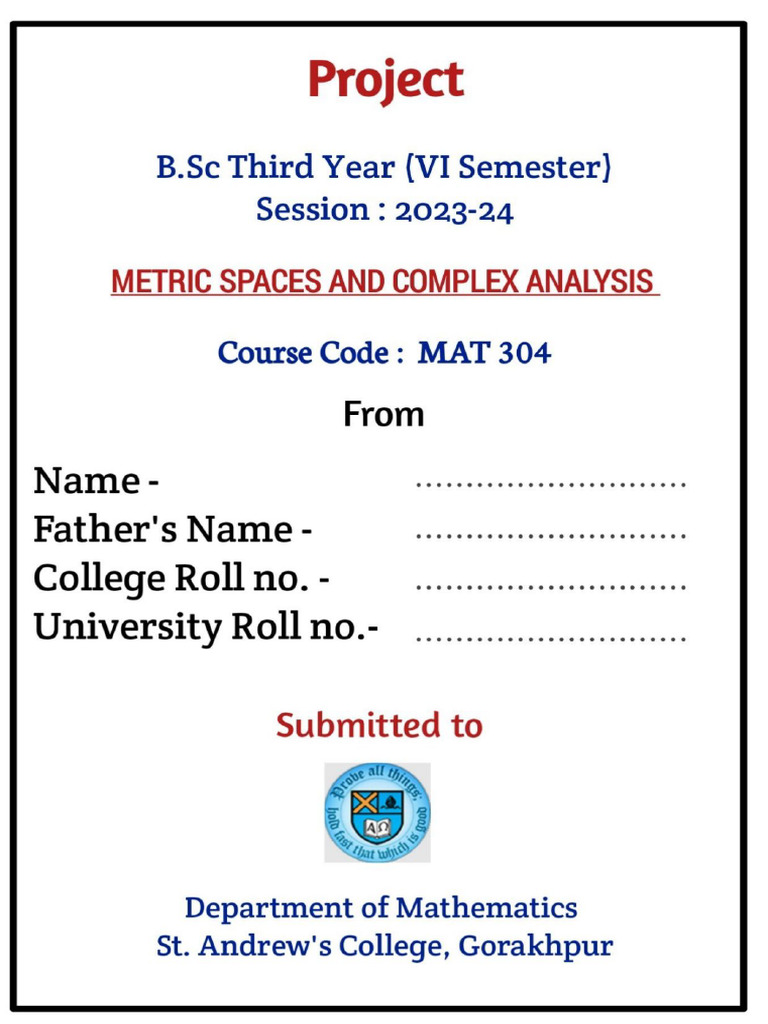 Front Page Mathematics | PDF
