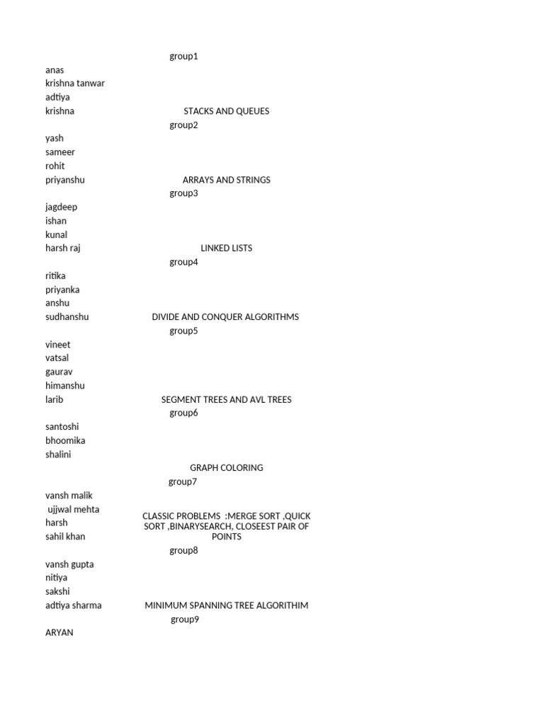 Data Structures and Algorithms Overview | PDF