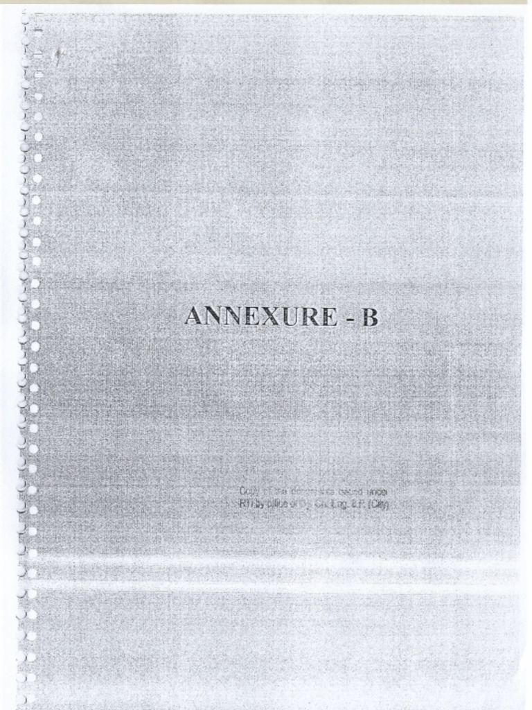 Annexure - B | PDF