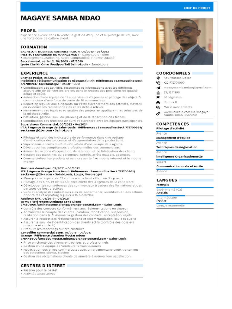 CV MSN 2024 | PDF