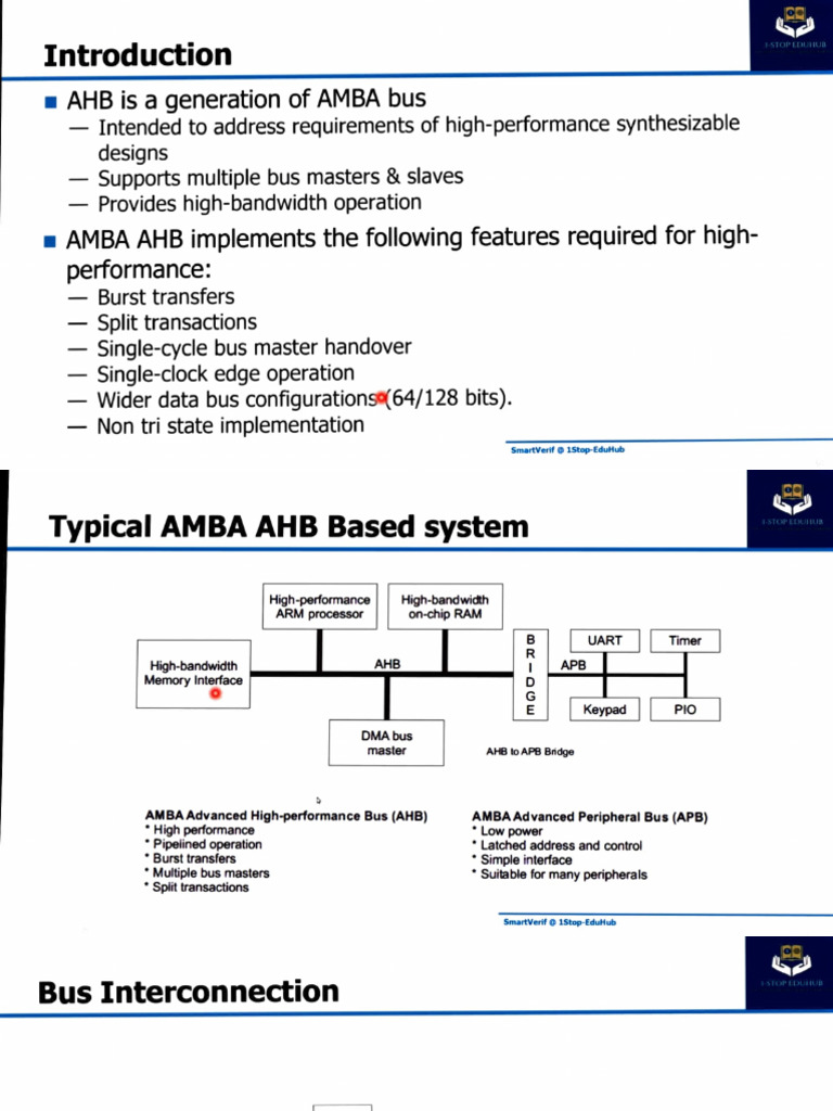 AHB Burst Transfer Overview | PDF | Computer Engineering | Computer ...