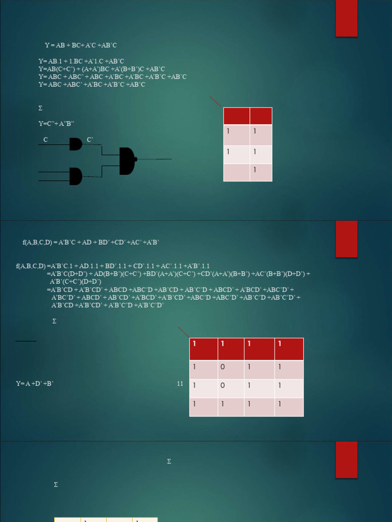 BCD to Excess-3 Code Converter K-Map | PDF | Theory Of Computation ...
