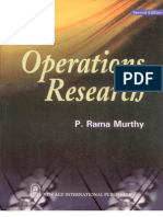 Operations Research Ramamurthy