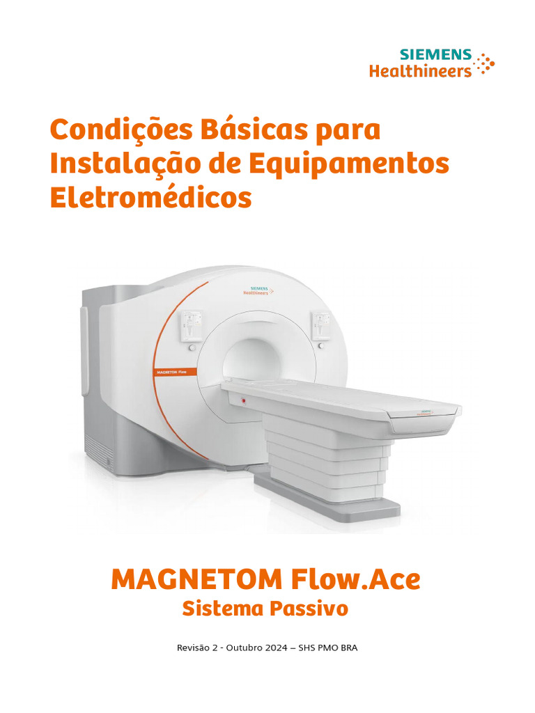 Instalação do MAGNETOM Flow.Ace | PDF | Fonte de energia | Engenharia ...