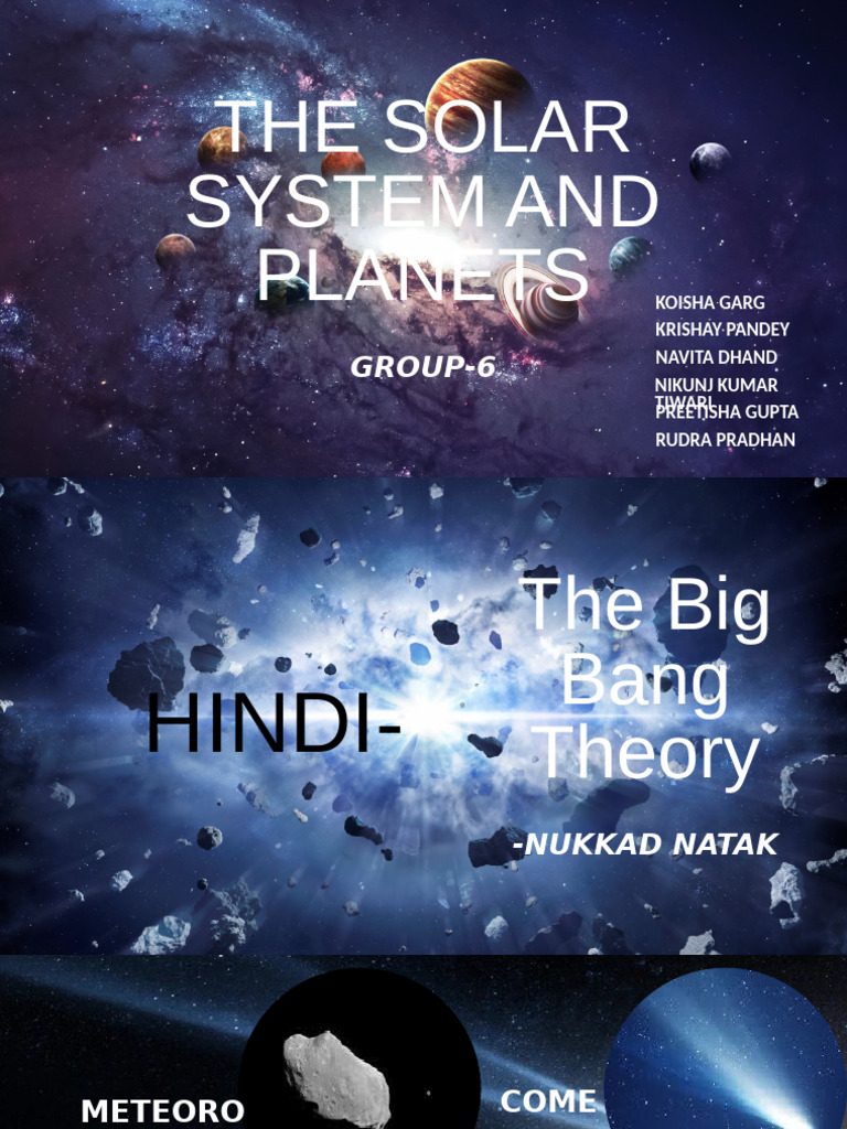 The Solar System and Planets | PDF