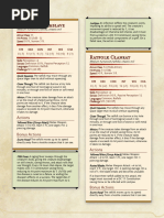 Skaven Stat Blocks | PDF