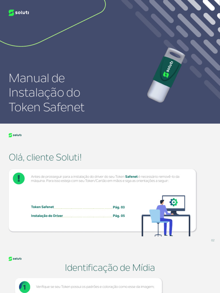 Instalação do Token Safenet | PDF | Informática