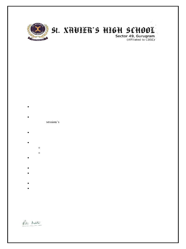 Welcome Letter Pdf