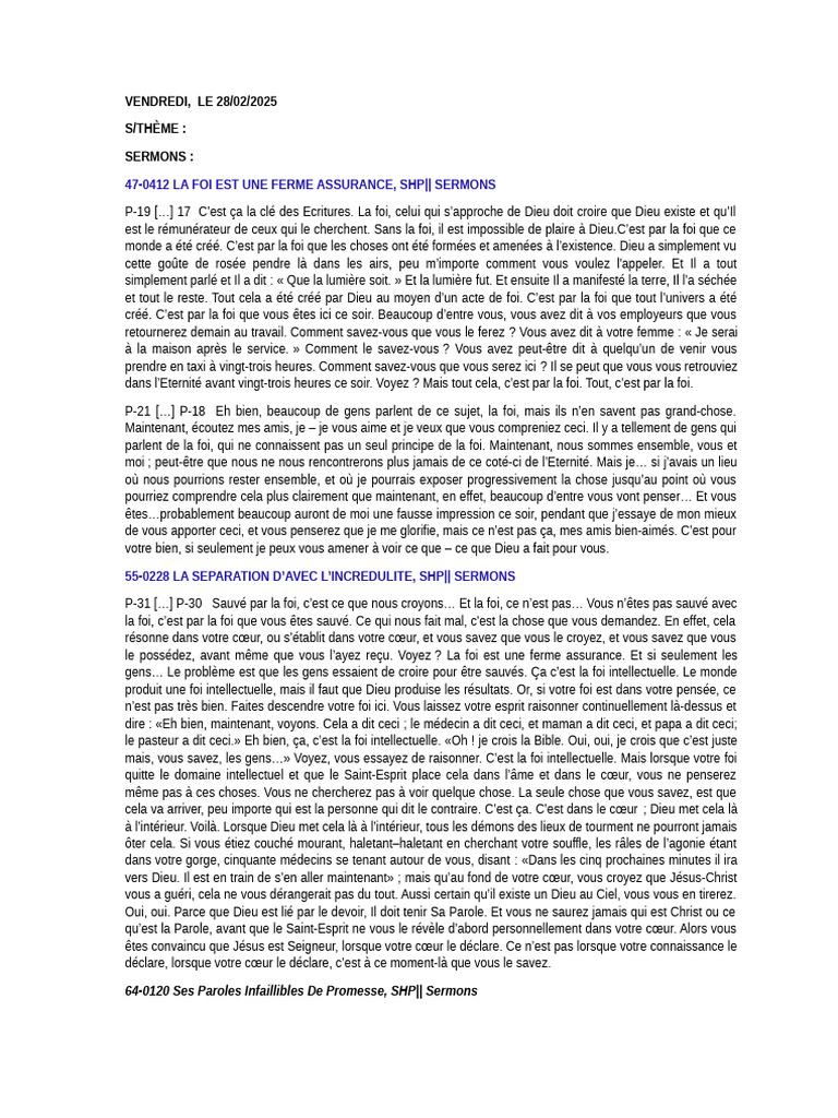 La Foi : Clé de la Victoire Spirituelle | PDF | Dieu | Saint-Esprit