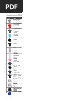 Uniform - Price List | PDF