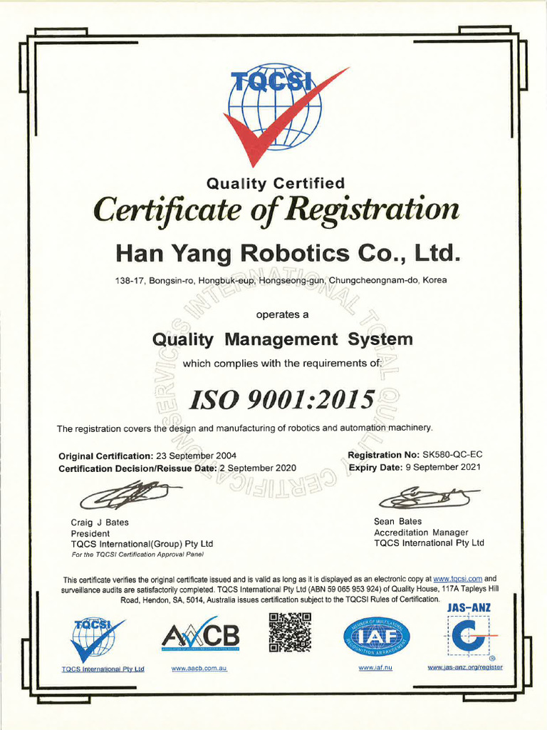 Hy-Iso 9001 | PDF