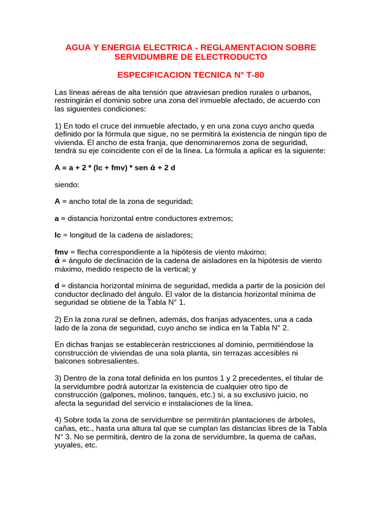 E.T 80 Agua y Energia Electrica | PDF | Transmisión de energía ...