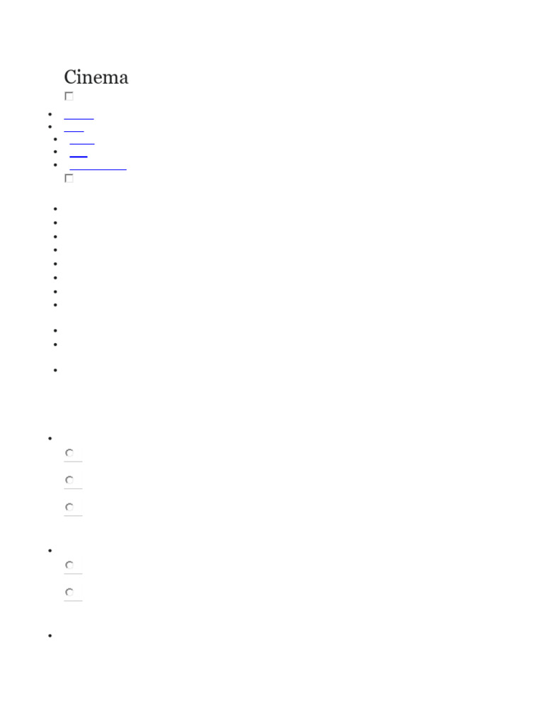 cinema | PDF