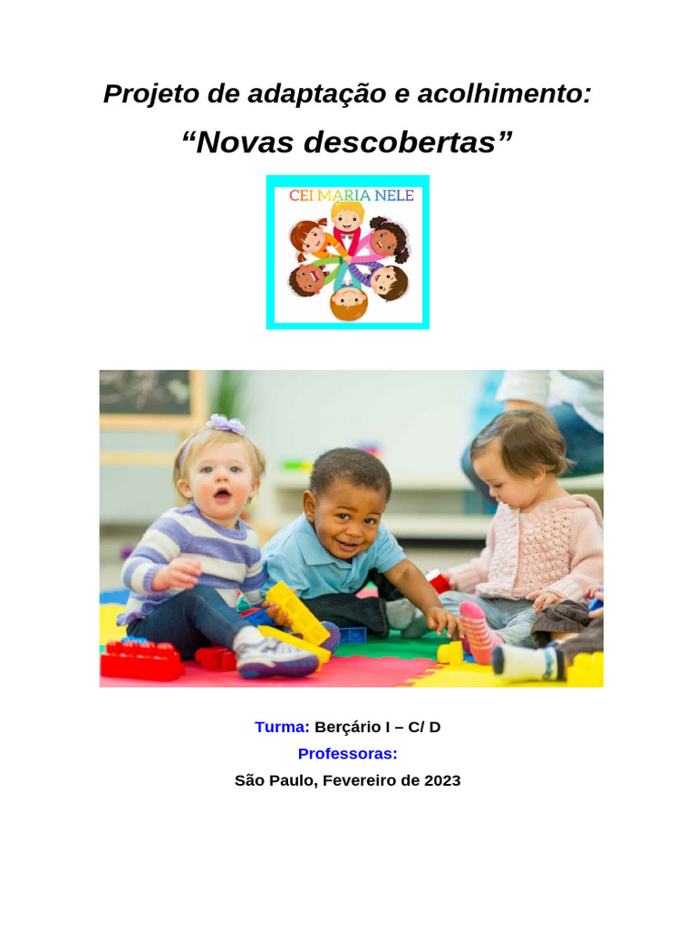 Adaptação e Acolhimento na Creche | PDF | Cuidados infantis