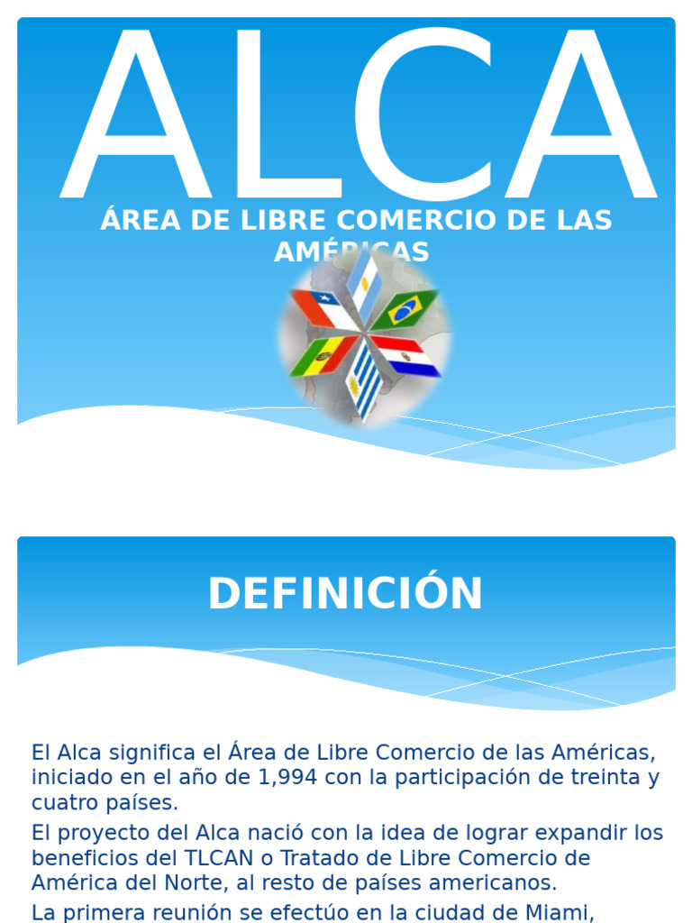 Impacto y Oposición del ALCA en América | PDF | Tratado de Libre ...