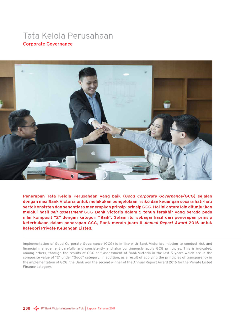 Gcg Tahun 2017 Pdf Governance Corporate Governance