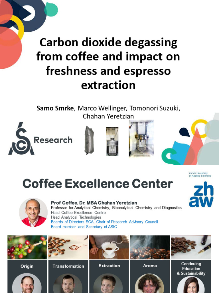 Picture of 2017 AST Live-Degassing | PDF | Carbon Dioxide | Coffee
