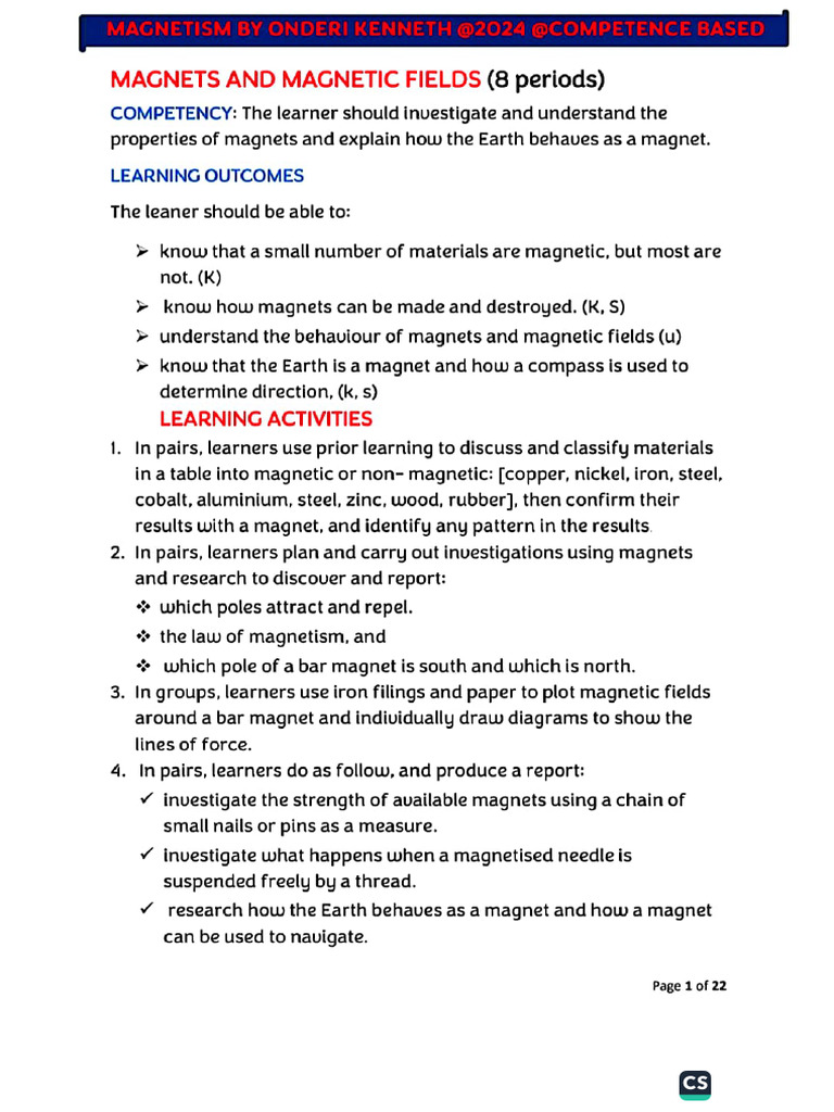 Magnetism 2 | PDF