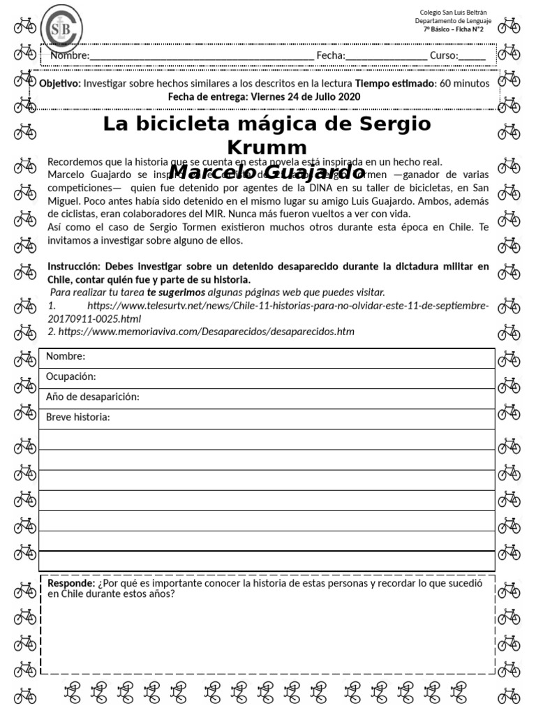 Lenguaje Ficha 2 Investigación 7mB | PDF