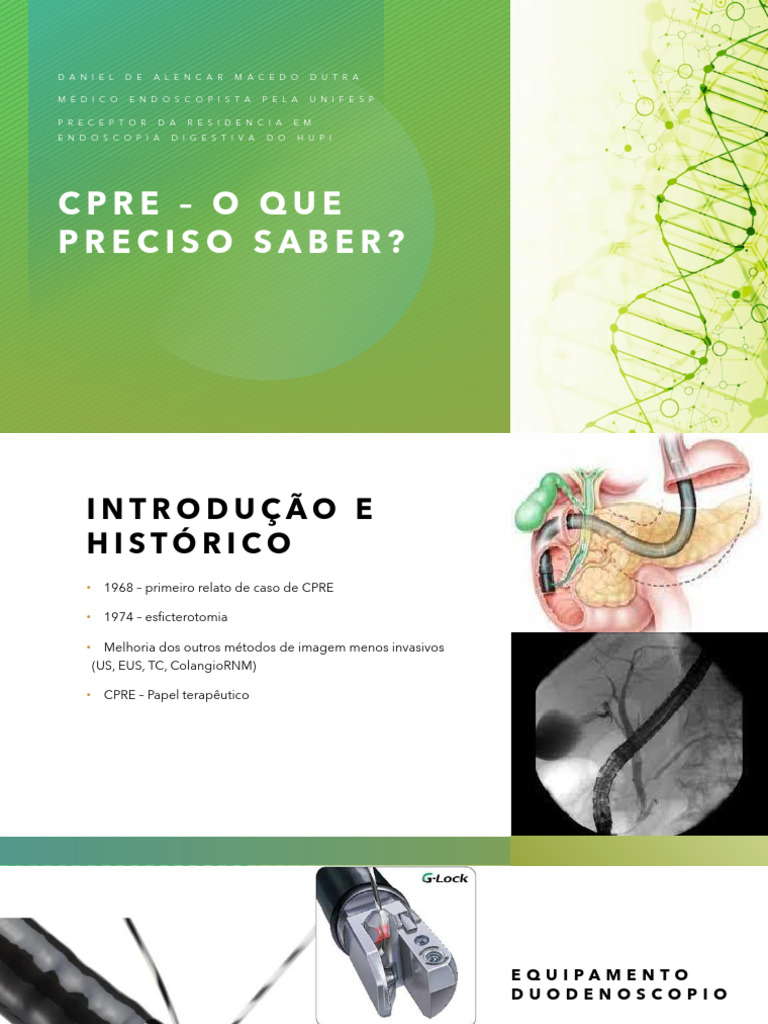 CPRE: Procedimentos e Equipamentos | PDF | Sistema digestivo | Medicina ...