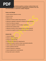 50 Leetcode Problems To Practice | PDF