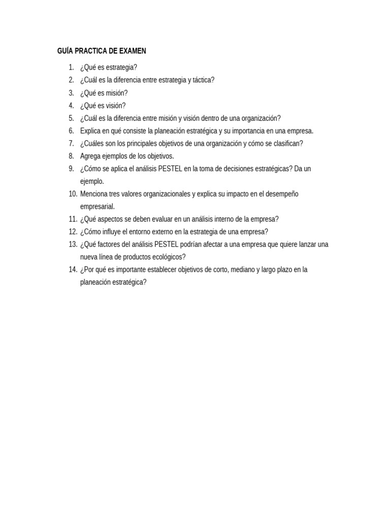 Guia Practica Ex Amen 8 CR | PDF