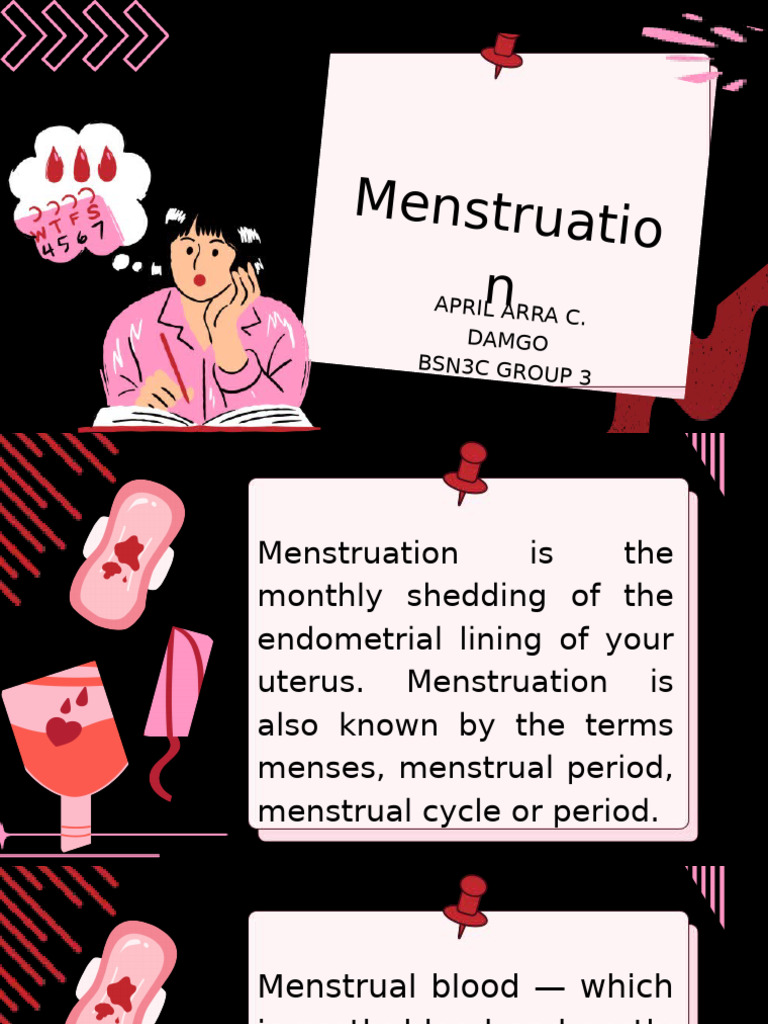 Understanding Menstruation and Its Phases | PDF | Menstrual Cycle ...