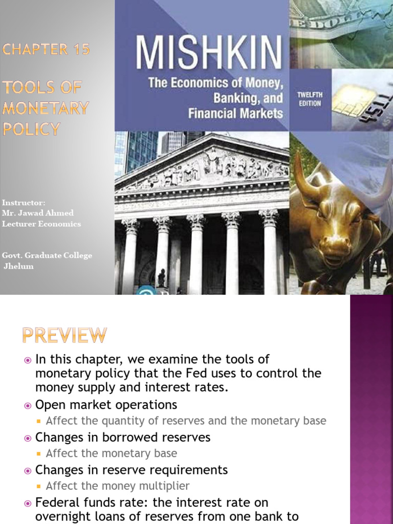Monetary Policy Tools and Federal Funds Rate | PDF | Interest ...