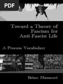 Toward a Theory of Fascism for Anti-Fascist Life. A Process Vocabulary