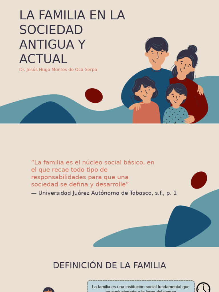 La Familia en La Sociedad Antigua y Actual | PDF | Familia | Sociedad