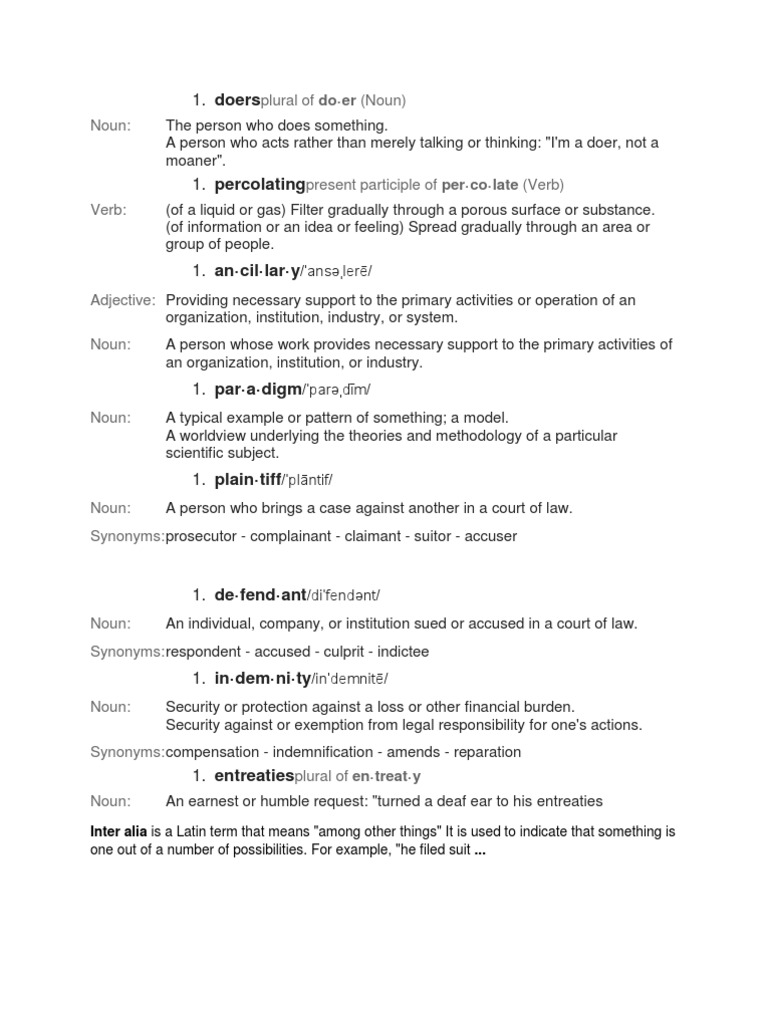 Doers: Plural of Do Er (Noun) Noun | PDF | Gene | Genetics
