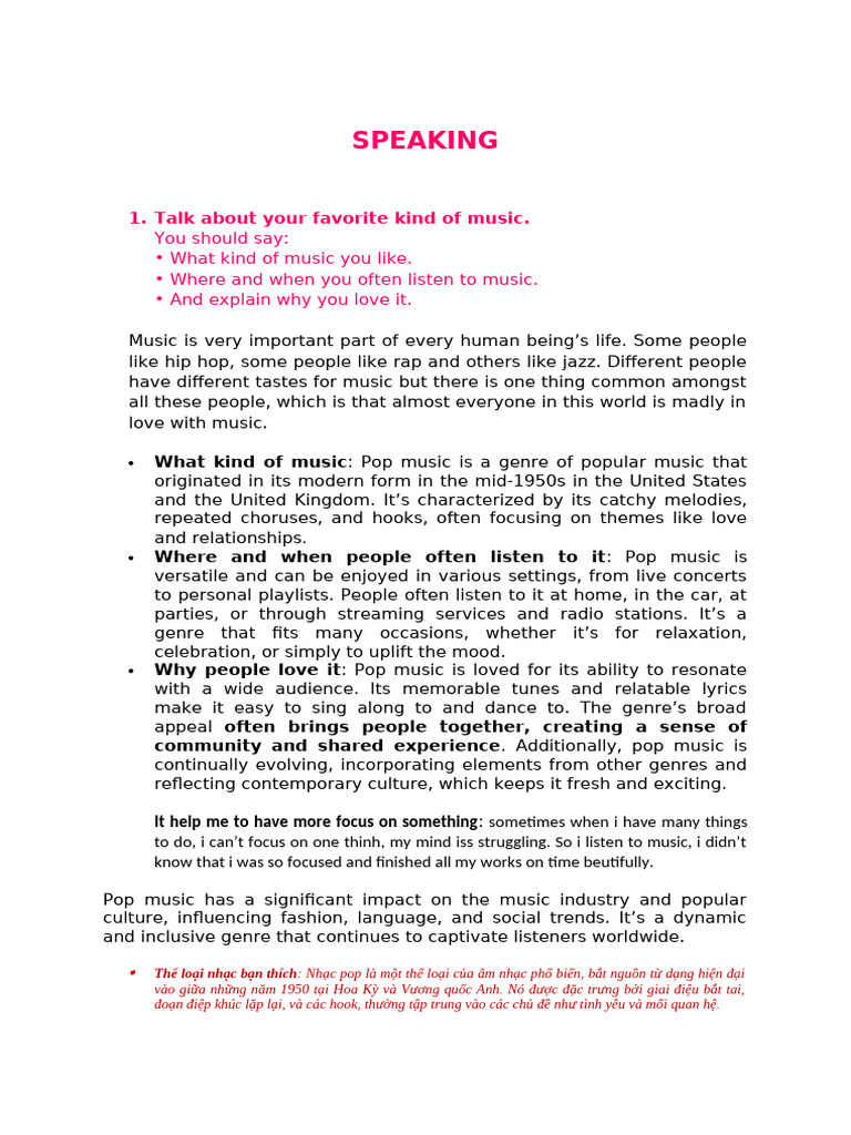 Speaking | PDF