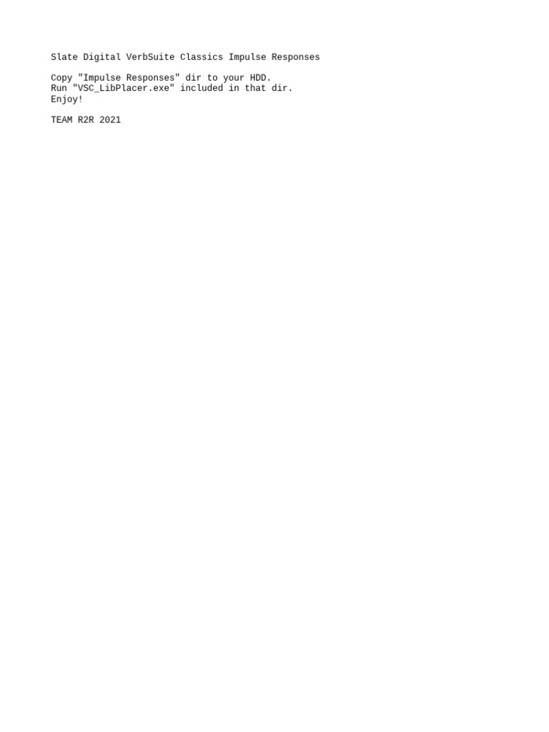 R2R | PDF