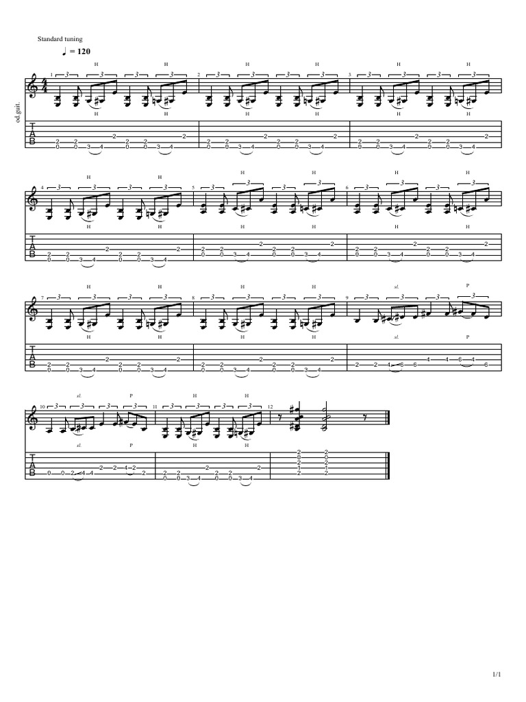 Standard Tuning Guide for Instruments | PDF
