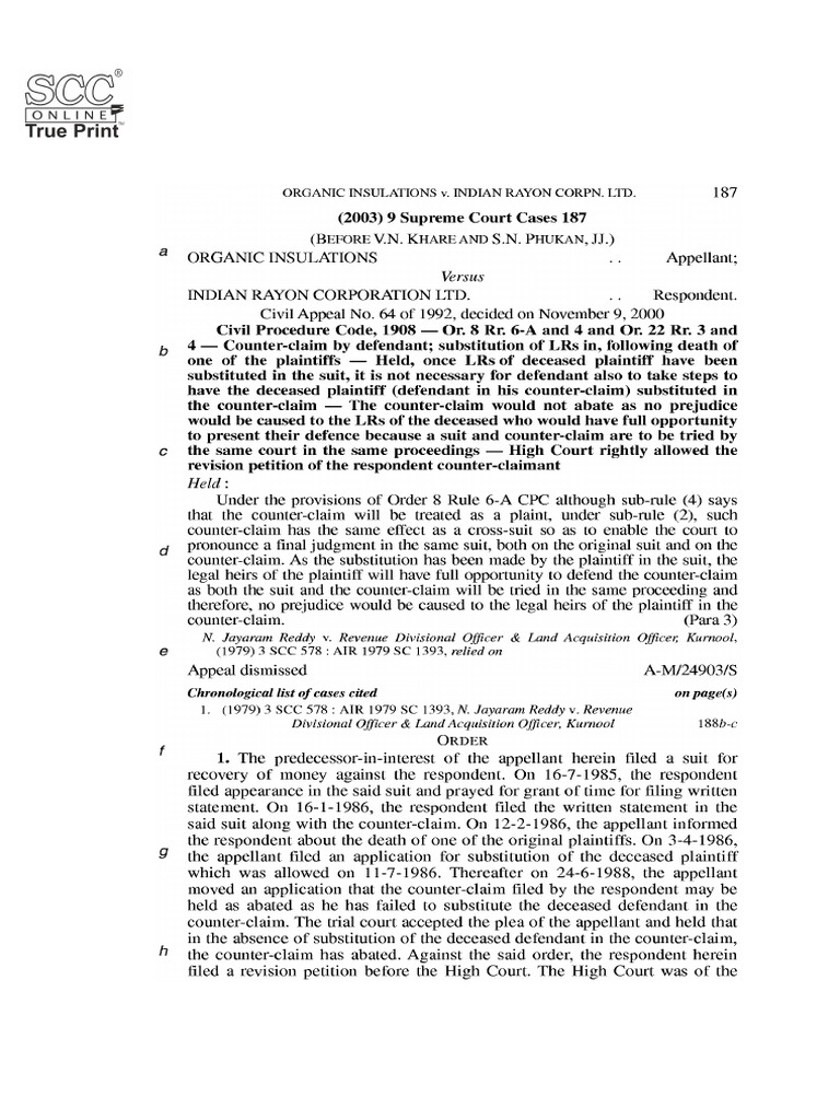 Supreme Court Judgment on Modak Case | PDF