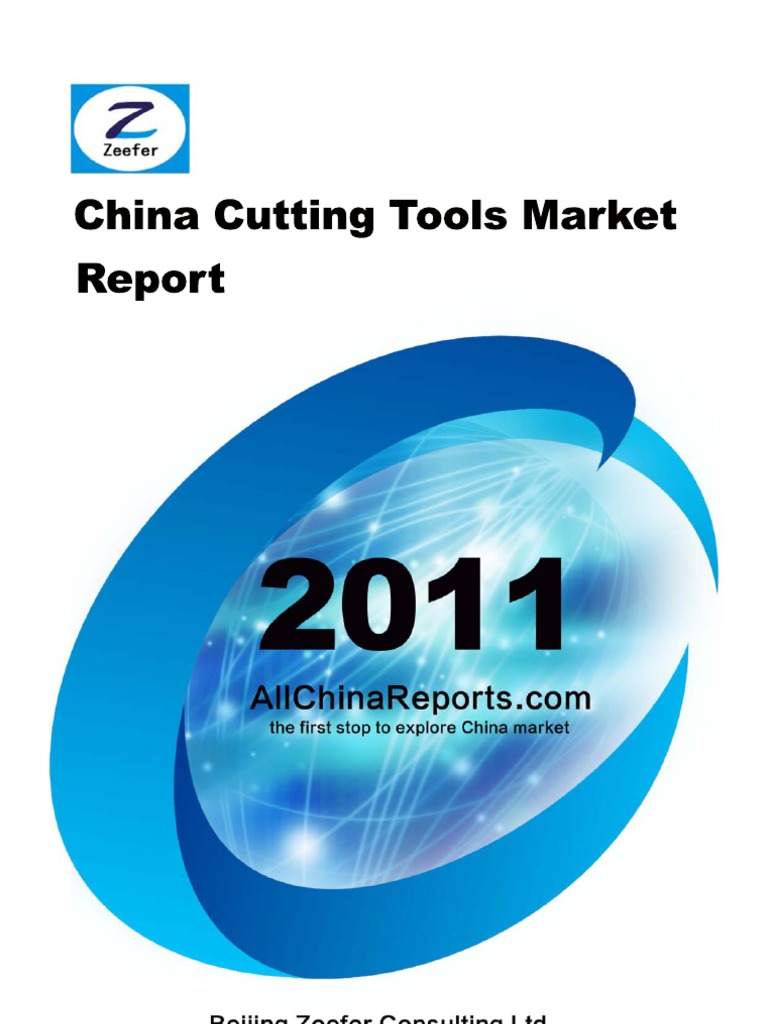 China Cutting Tools Market Report Download Free PDF Exports China